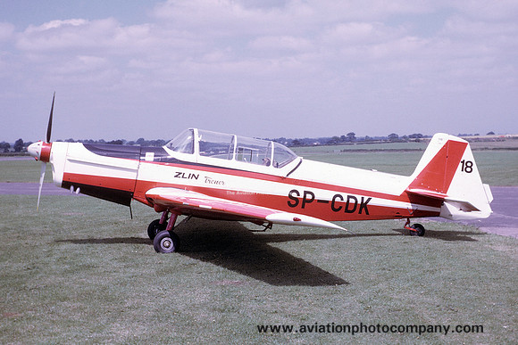 Moravan Zlin Z.526AF Akrobat SP-CDK (1970)