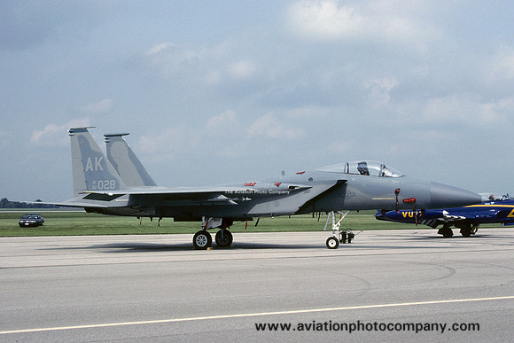 USAF 3 WG 43 FS McDonnell Douglas F-15C Eagle 80-0028/AK (1992)