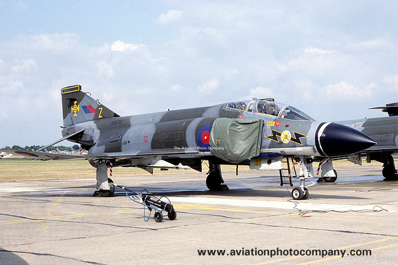 RAF 111 Squadron McDonnell F-4K Phantom FG.1 XV574/Z (1983)