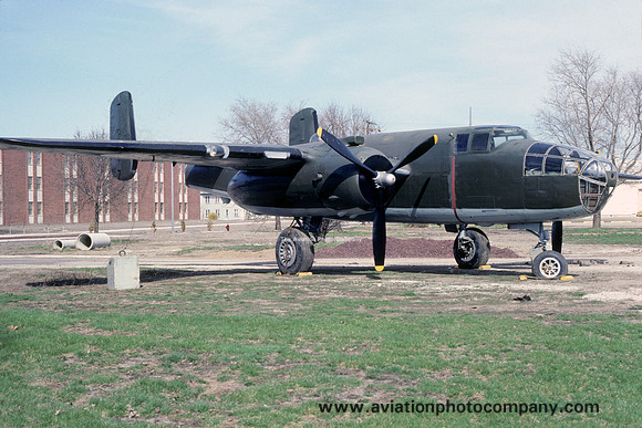 USAF North American B-25N Mitchell 2344 at Chanute TTC (1978)