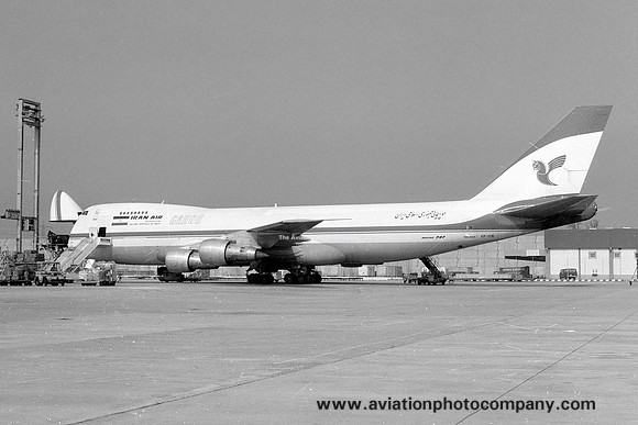 Iran Air Cargo Boeing 747F EP-ICB (1984)