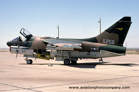 USAF New Mexico ANG 188 TFS LTV A-7D Corsair 77-0256 (1974)