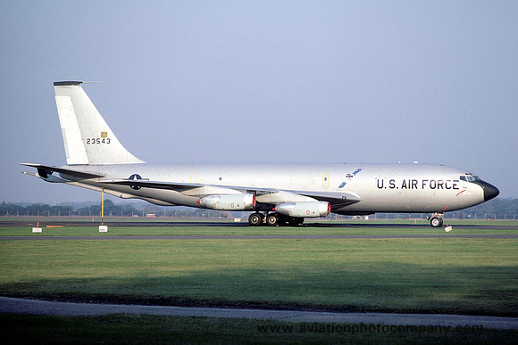 USAF 340 ARG Boeing KC-135A 62-3543 at RAF Mildenhall (1979)
