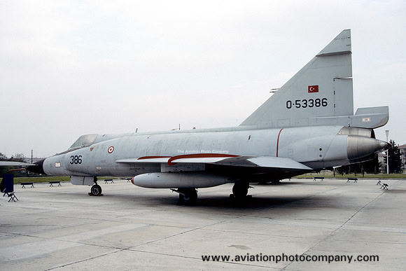 Turkish Air Force Convair F-102A Delta Dagger 0-53386 at the Turkish Air Force Museum