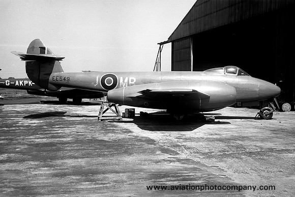 RAF 245 Squadron Gloster Meteor F.4 EE549/J-MR (1948)