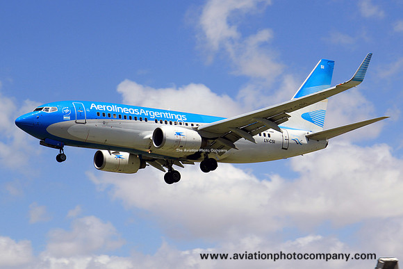 Aerolineas Argentinas Boeing 737-700 LV-CSI (2015)