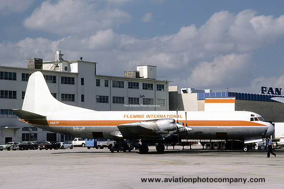 Fleming International Lockheed L-188 Electra N667F (1977)