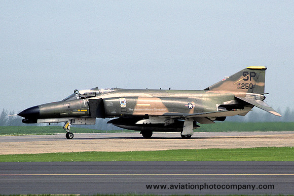 USAF 52 TFW 81 TFS McDonnell F-4G Phantom 69-0250/SP (1981)