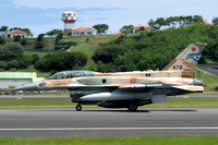 Israeli Defense Forces 253 Squadron Lockheed F-16I 478 at Lajes (2009)