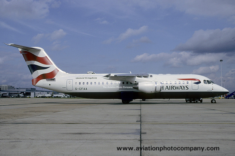 The Aviation Photo Company | Archive | British Airways BAe 146 RJ-100 G ...