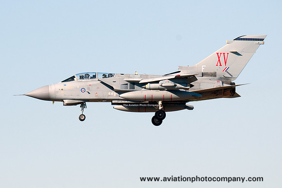 RAF 15 Squadron Panavia Tornado GR.4 ZA602/XV at Kecskemet Airshow (2013)