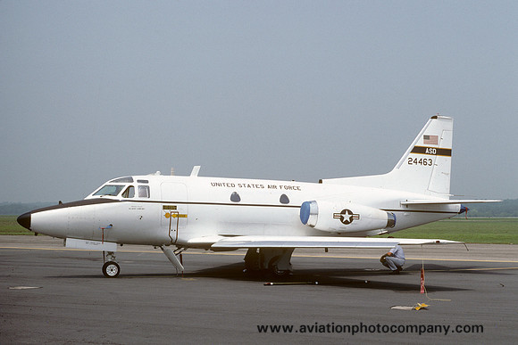 USAF ASD 4950 TW North American T-39D Sabreliner 62-4463 (1988)