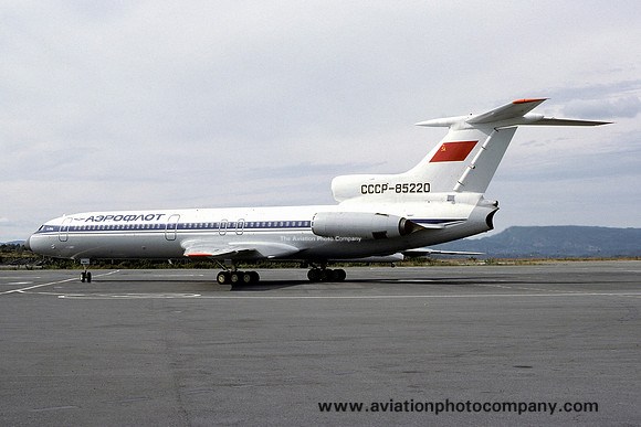 Aeroflot Tupolev Tu-154B CCCP-85220