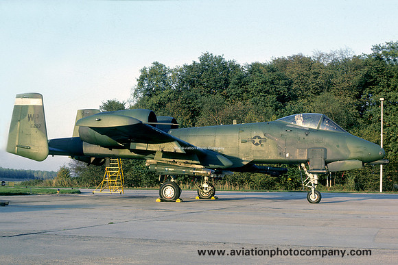 USAF 81 TFW Fairchild A-10A Thunderbolt 80-0227/WR (1985)
