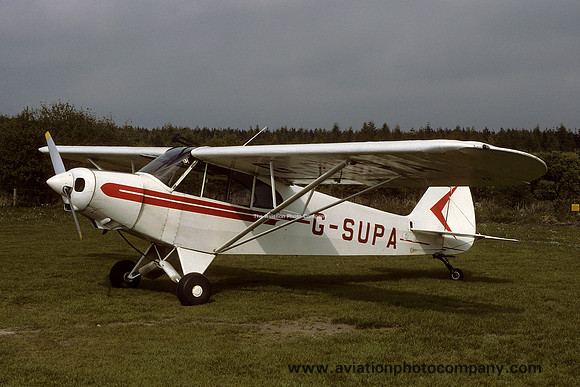 Piper PA-18 Cub G-SUPA (1984)