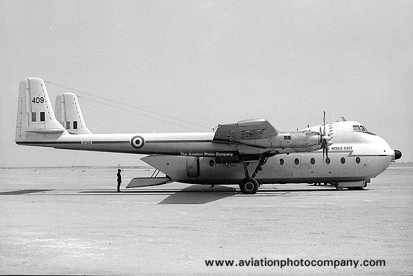 RAF 105 Squadron AWA Argosy C.1 XP409 (1966)