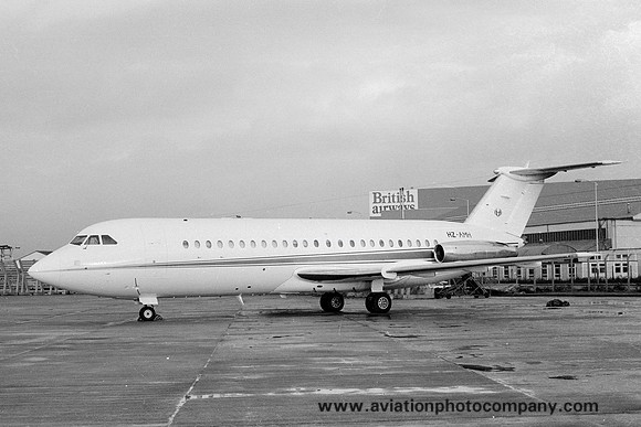 BAC-111 HZ-AMH at London Heathrow (1978)