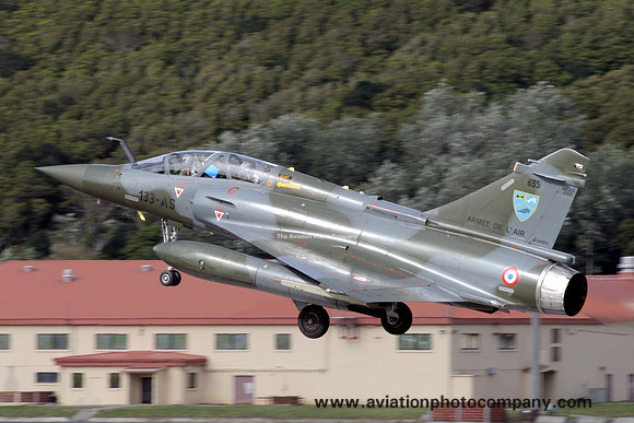 French Air Force EC2/3 Dassault Mirage 2000D 635/133-AS at Lajes (2009)