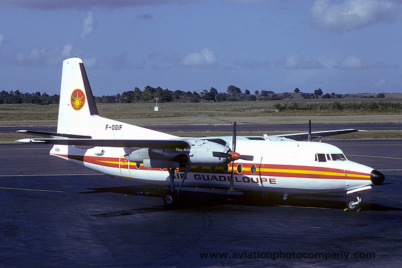 Air Guadeloupe Fokker F-27-200 Friendship F-OGIF (1978)