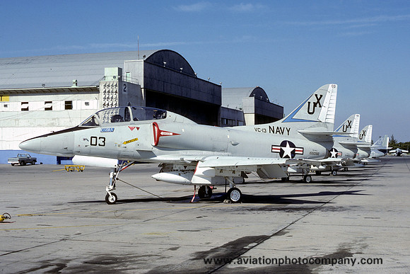 US Navy VC-13 Douglas TA-4J Skyhawk 155092/UX-03 (1981)