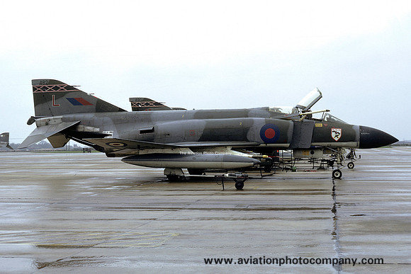 RAF 29 Squadron McDonnell F-4M Phantom FGR.2 XV482/L (1975)