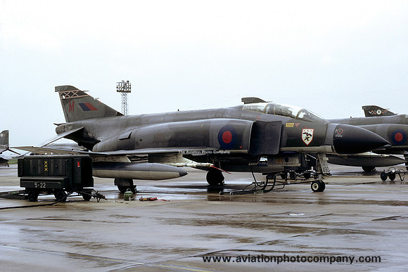 RAF 29 Squadron McDonnell F-4M Phantom FGR.2 XV490/M (1975)