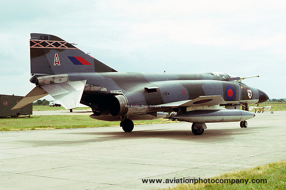 RAF 29 Squadron McDonnell F-4M Phantom FGR.2 XV438/A (1975)