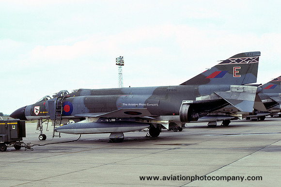 RAF 29 Squadron McDonnell F-4M Phantom FGR.2 XV481/E (1975)
