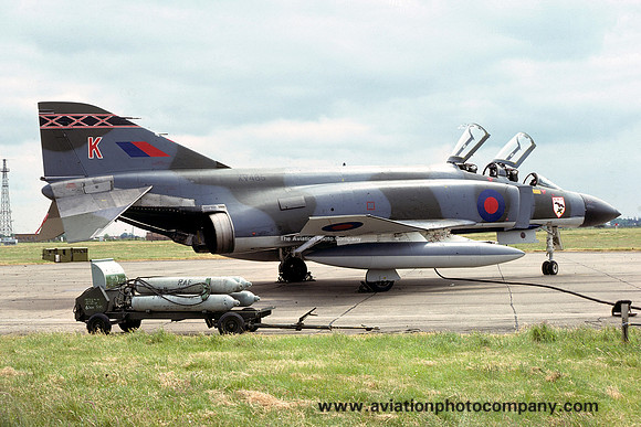 RAF 29 Squadron McDonnell F-4M Phantom FGR.2 XV485/K (1975)