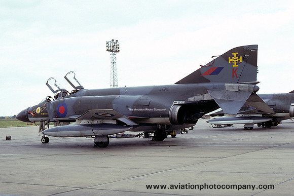 RAF 111 Squadron McDonnell F-4M Phantom FGR.2 XT912/K (1975)