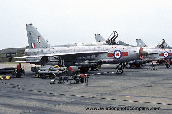 RAF 5 Squadron English Electric Lightning F.6 XS898/K (1975)