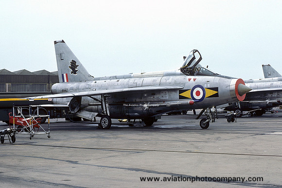 RAF 11 Squadron English Electric Lightning F.6 XS921/L (1975)