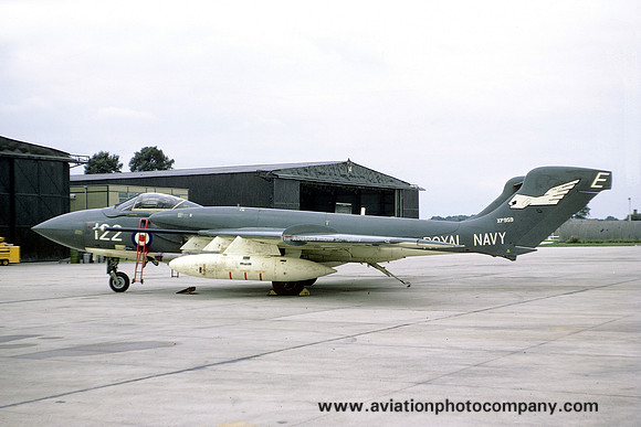 Royal Navy 899 Squadron De Havilland Sea Vixen FAW.2 XP959/E122 (1969)