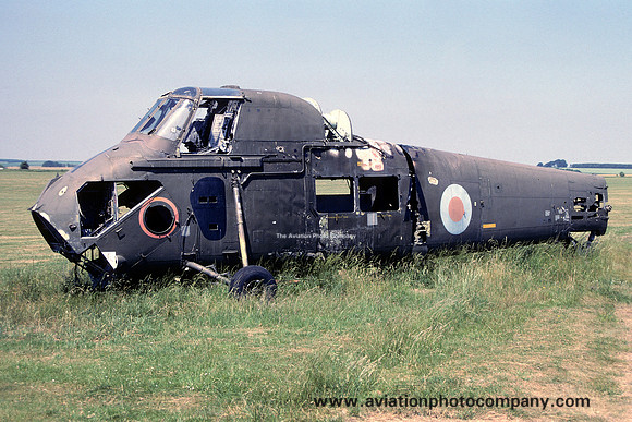 Westland Wessex HU.5 XT470 dumped at Netheravon (1989)