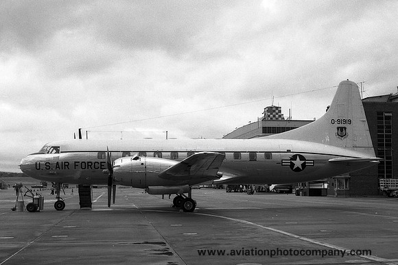 USAF Logistics Command Convair VT-29A 49-1919 (1970)