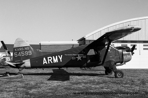 US Army Kansas ArNG DHC-2 U-6A Beaver 55-4599 (1967)