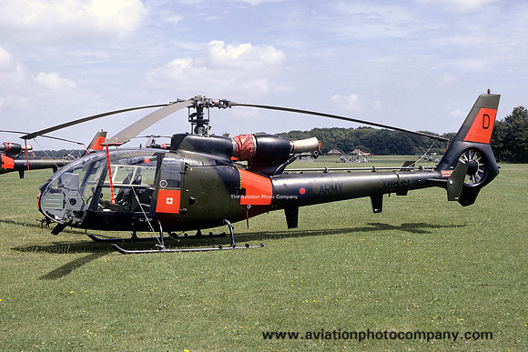 Army Air Corps ARWF Westland Gazelle AH.1 XW889/D (1975)