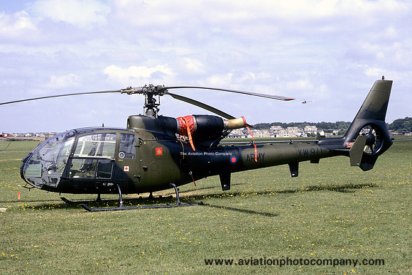 Army Air Corps 661 Squadron Westland Gazelle AH.1 XW911 (1975)