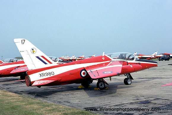 RAF 4 FTS Folland Gnat T.1 XR980 (1975)