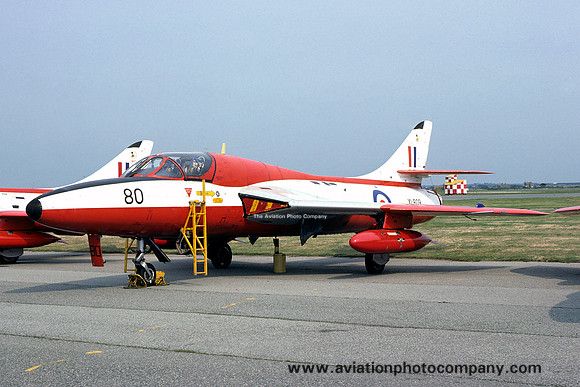 RAF 4 FTS Hawker Hunter T.7 XL609 (1975)