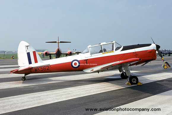 RAF DHC-1 Chipmunk T.10 WK562/T (1975)