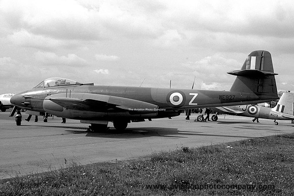 RAF 264 Squadron Gloster Meteor F.8 WE927/Z (1957)