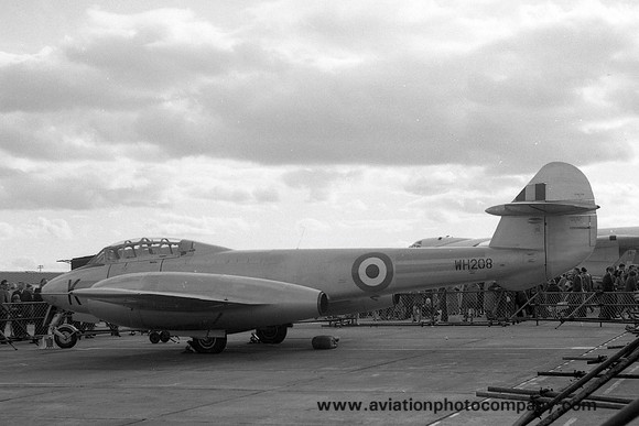 RAF College of Air Warfare Gloster Meteor T.7 WH208/K