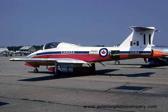 Canadian Air Force Snowbirds Canadair CL-41A (CT-114) Tutor 114164 (1977)