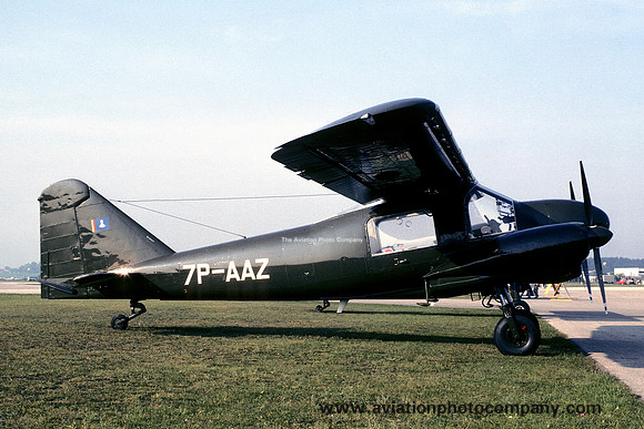 Lesotho Defence Force Dornier Do28 7P-AAZ (1980)