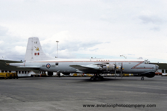 Canadian Air Force 407 Squadron Canadair CP-107 Argus 10712 (1984)
