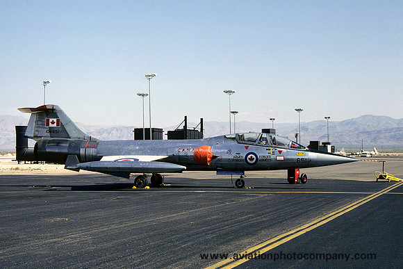 Canadian Air Force Canadair CF-104D Starfighter 104651 (1980)