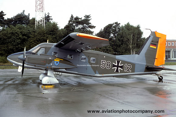 German Air Force LTG62 Dornier Do28D 58+12 (1980)