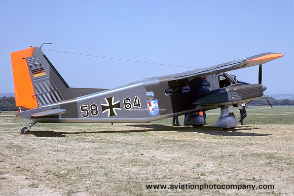 German Air Force JBG36 Dornier Do28D 58+64 (1976)