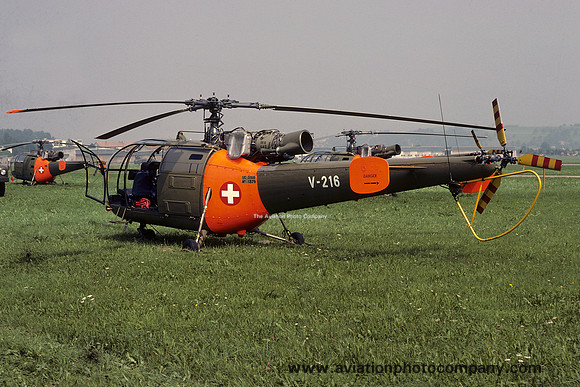 Swiss Air Force Sud Alouette III V-216 (1978)